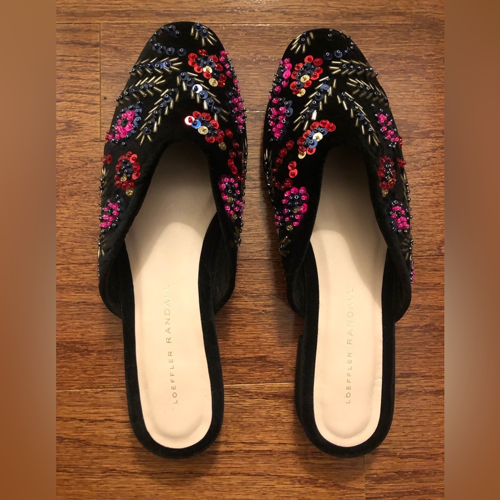 Loeffler Randall mules.